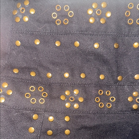 🖤 NWT Free People “Rikki” Studded Crop Top - Picture 8 of 8